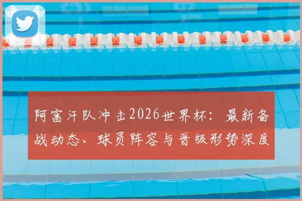 阿富汗队冲击2026世界杯:最新备战动态、球员阵容与晋级形势深度解析